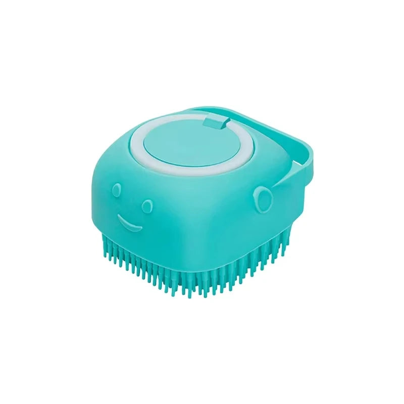 Rubber Pet Massage Shower Brush