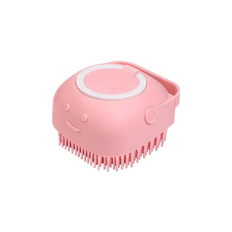 Rubber Pet Massage Shower Brush