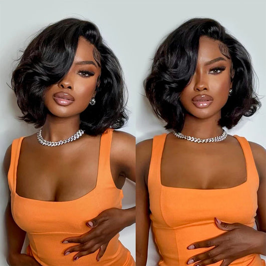 Double Drawn Short  Glueless Vietnamese wigs