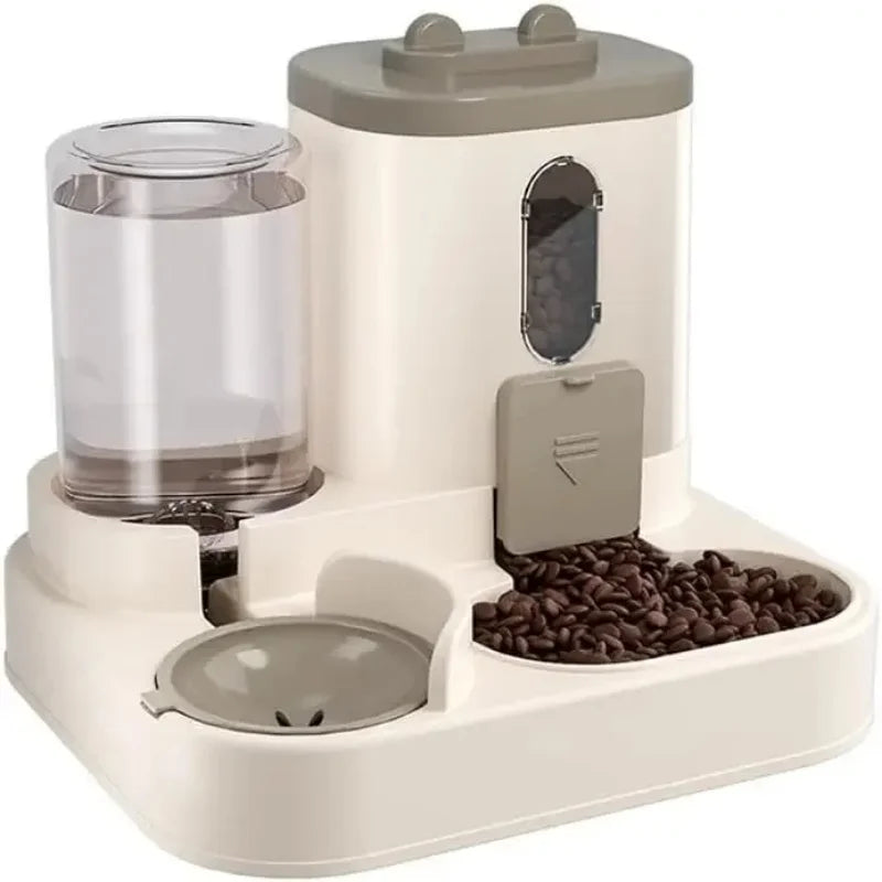 Automatic Dog Cat Feeder and Water Dispenser