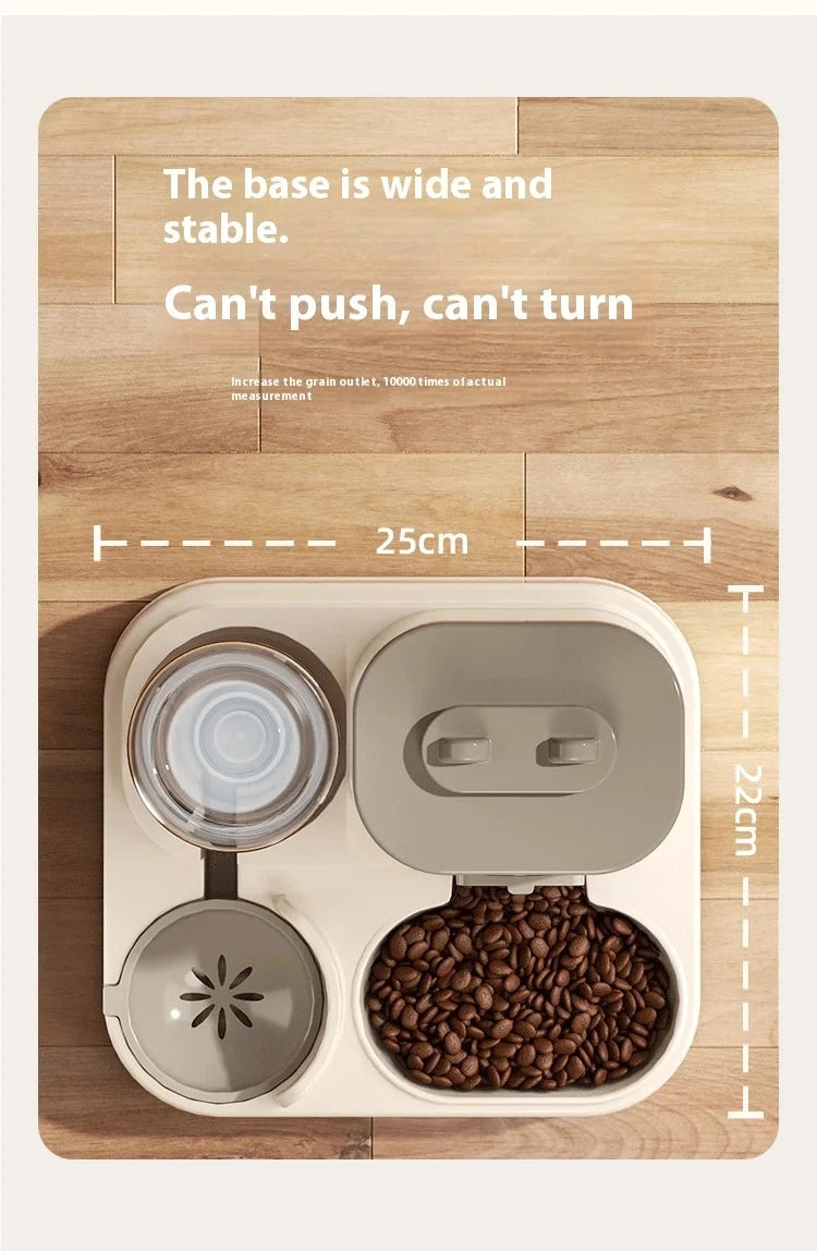 Automatic Dog Cat Feeder and Water Dispenser