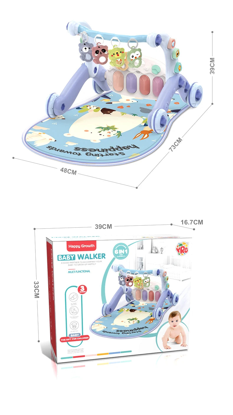 Baby Multifunction Music Pedal Piano