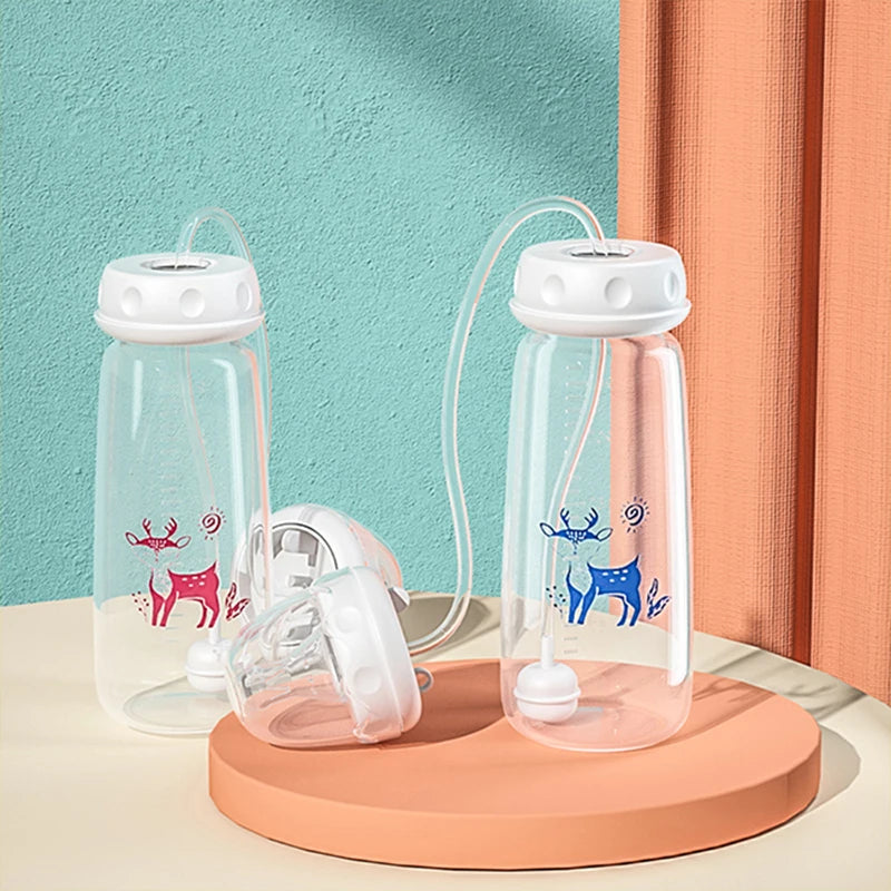 3 Month+ Hands Free Baby Feeding Bottle