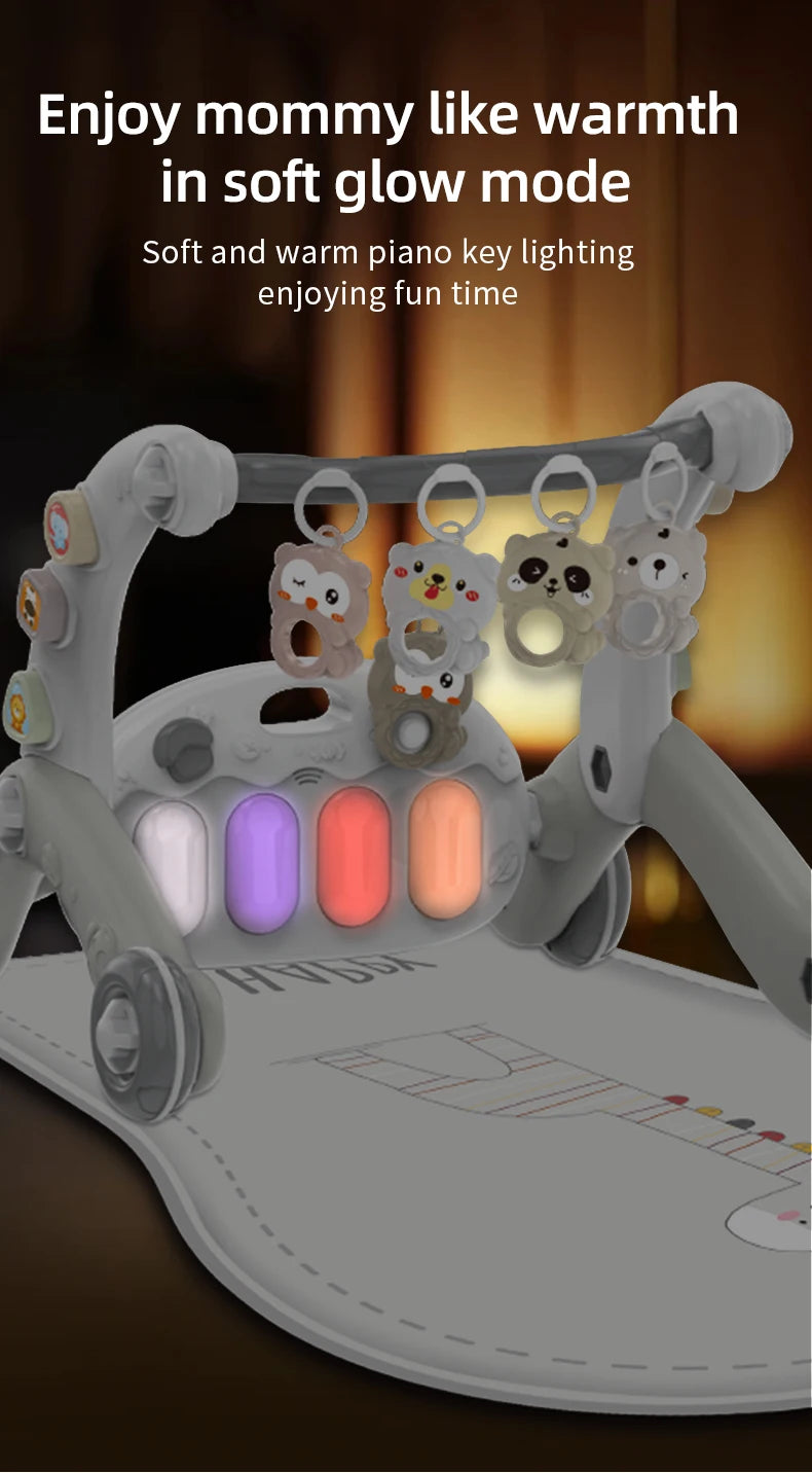 Baby Multifunction Music Pedal Piano