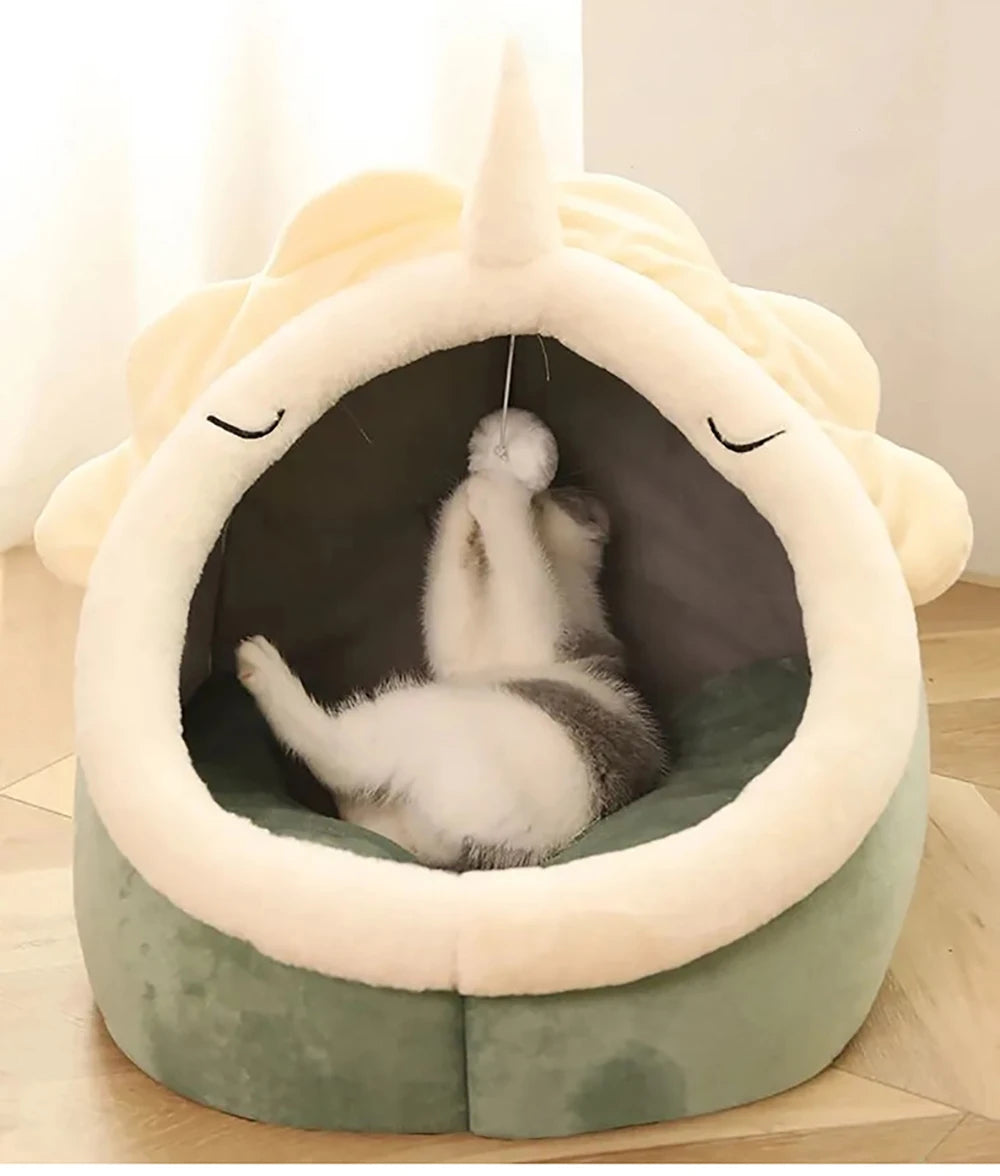 Foldable Cartoon Pet Bed