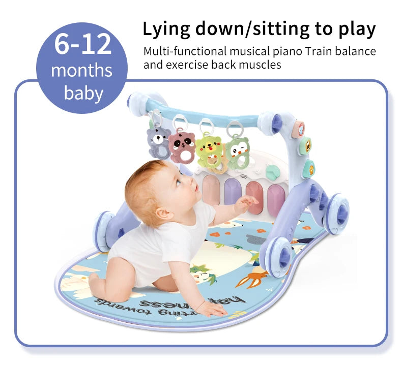 Baby Multifunction Music Pedal Piano