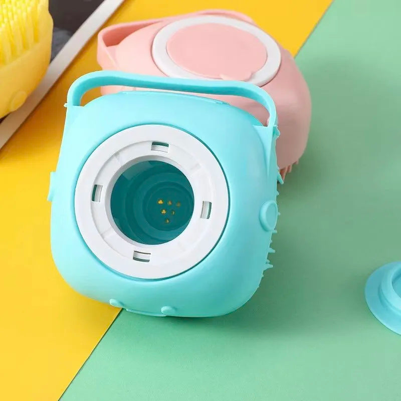 Rubber Pet Massage Shower Brush