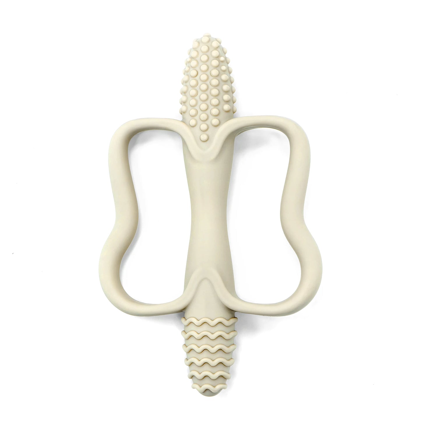 Integrated Silicone Teething Stick with Handle