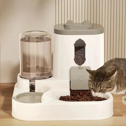 Automatic Dog Cat Feeder and Water Dispenser