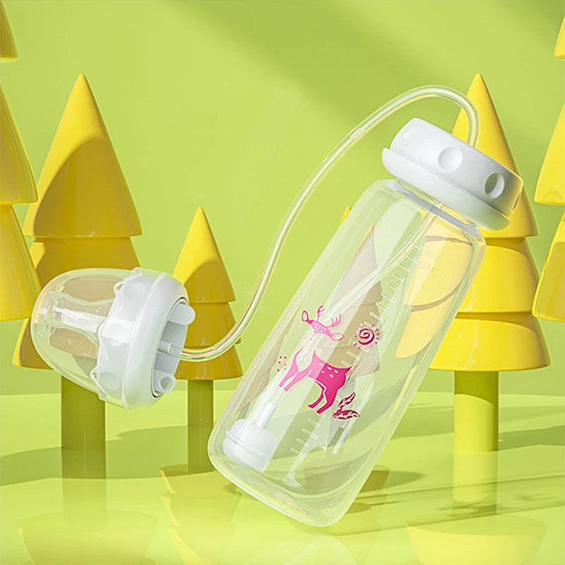 3 Month+ Hands Free Baby Feeding Bottle