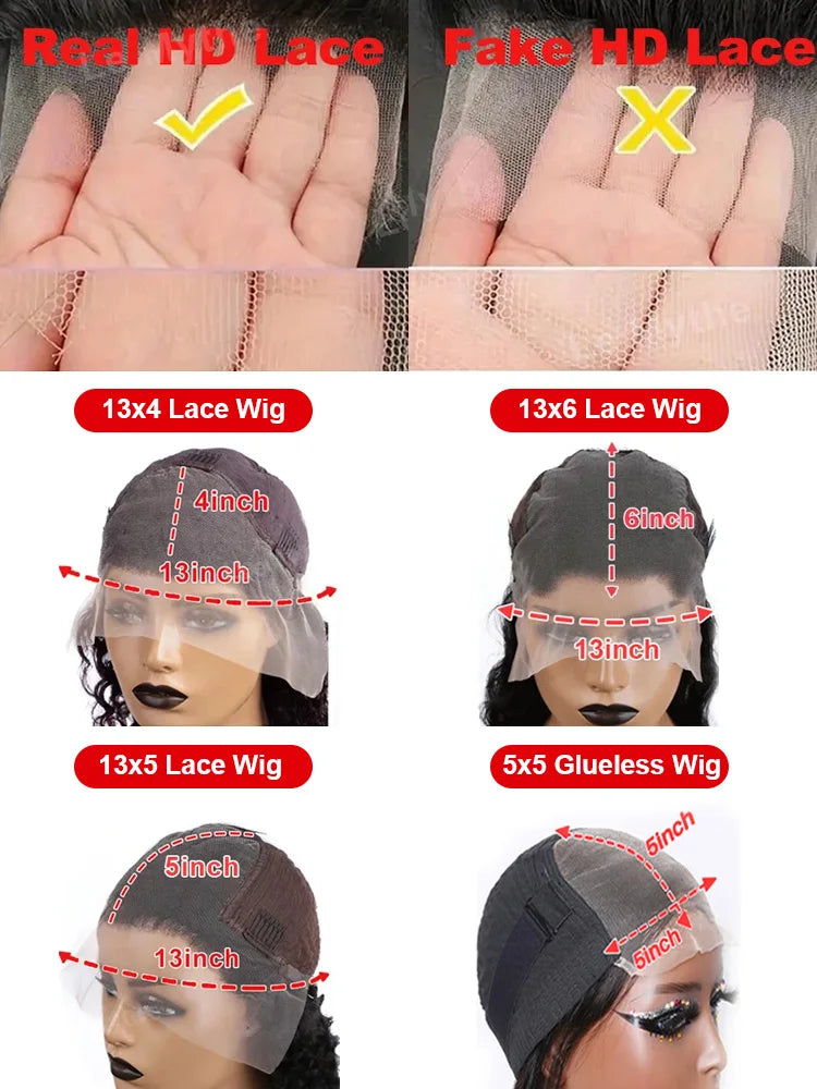 Glueless Lace Front Wigs