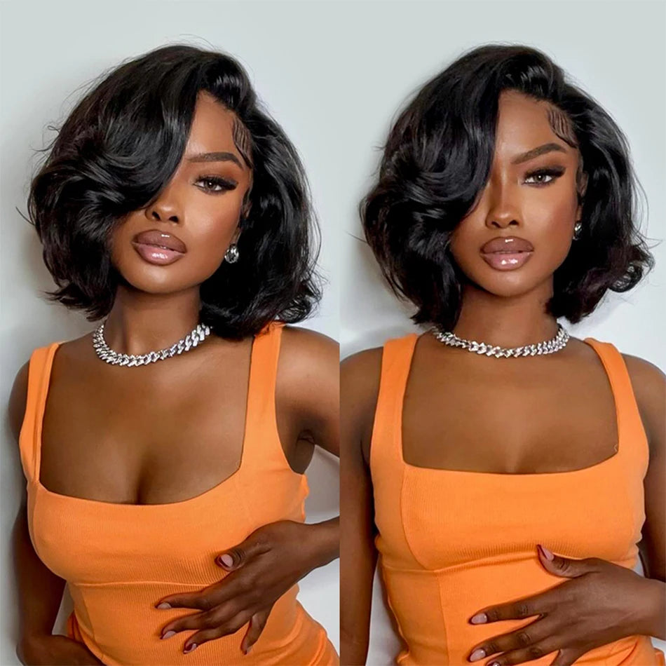 Double Drawn Short  Glueless Vietnamese wigs
