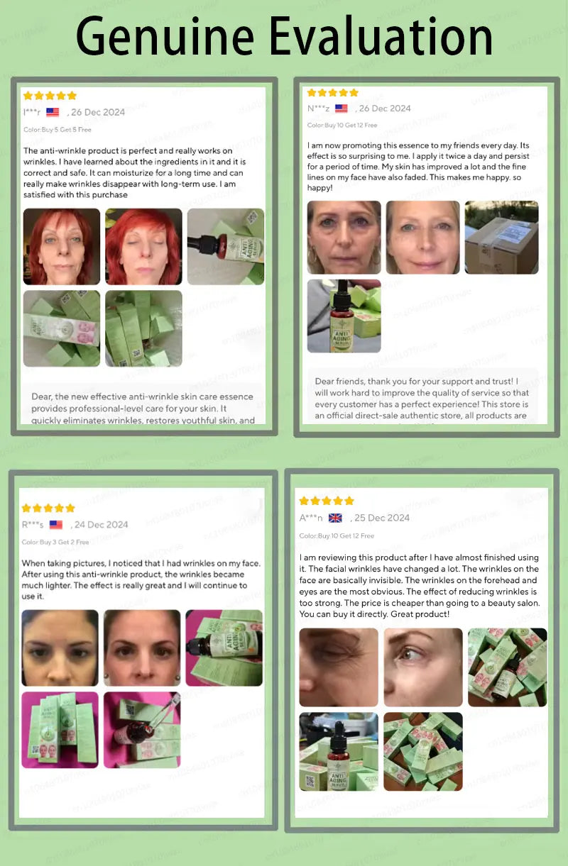 100% wrinkles disappear Serum