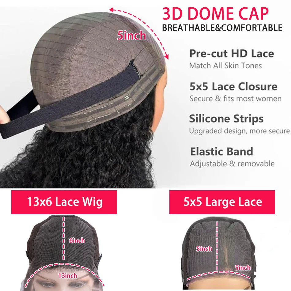 Glueless Lace Front Wigs