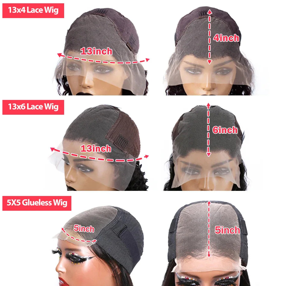 Glueless Lace Front Wigs