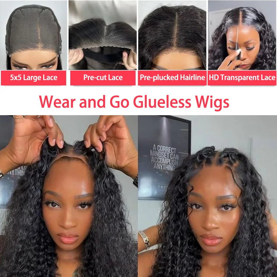 Glueless Lace Front Wigs