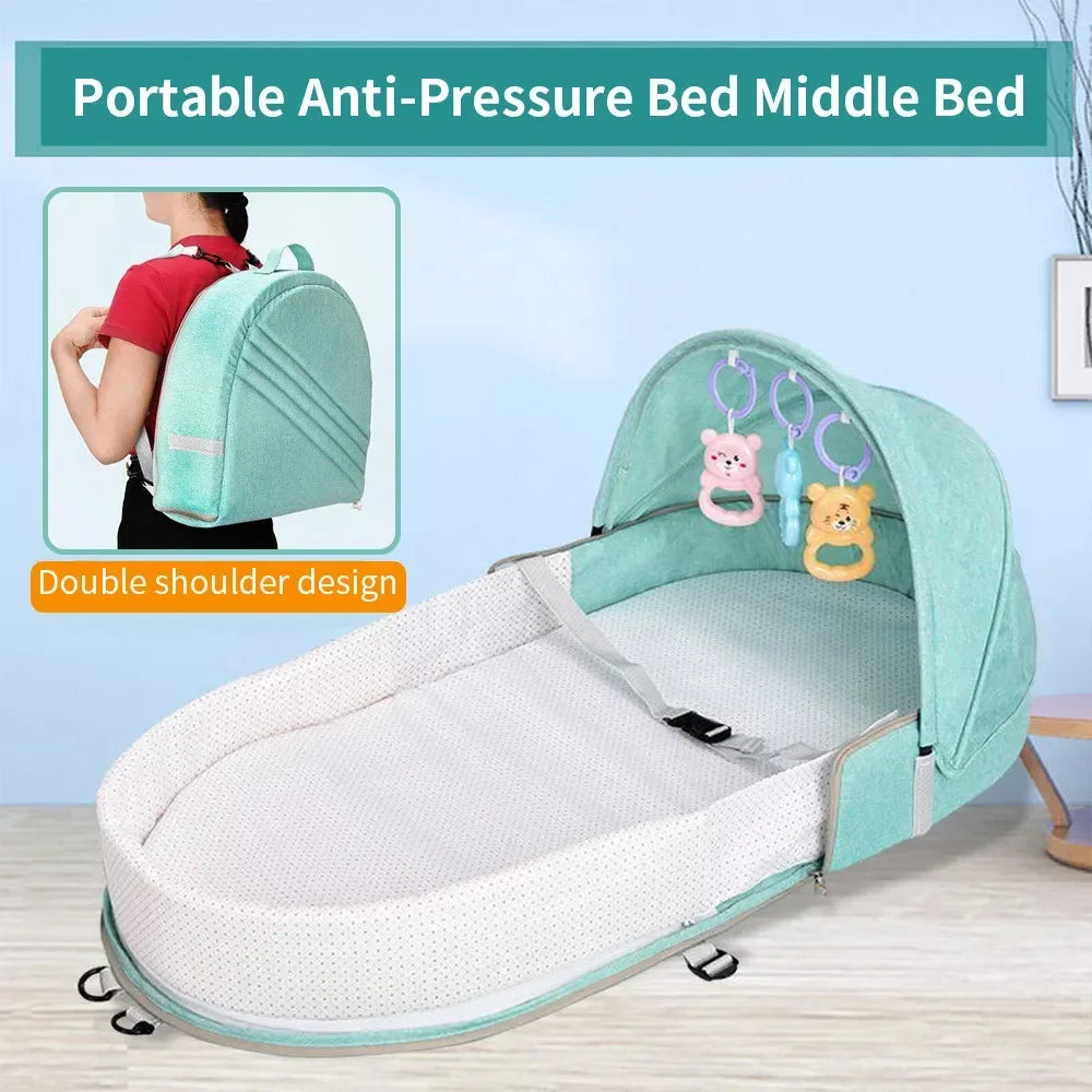 Newborns Baby Travel Bed