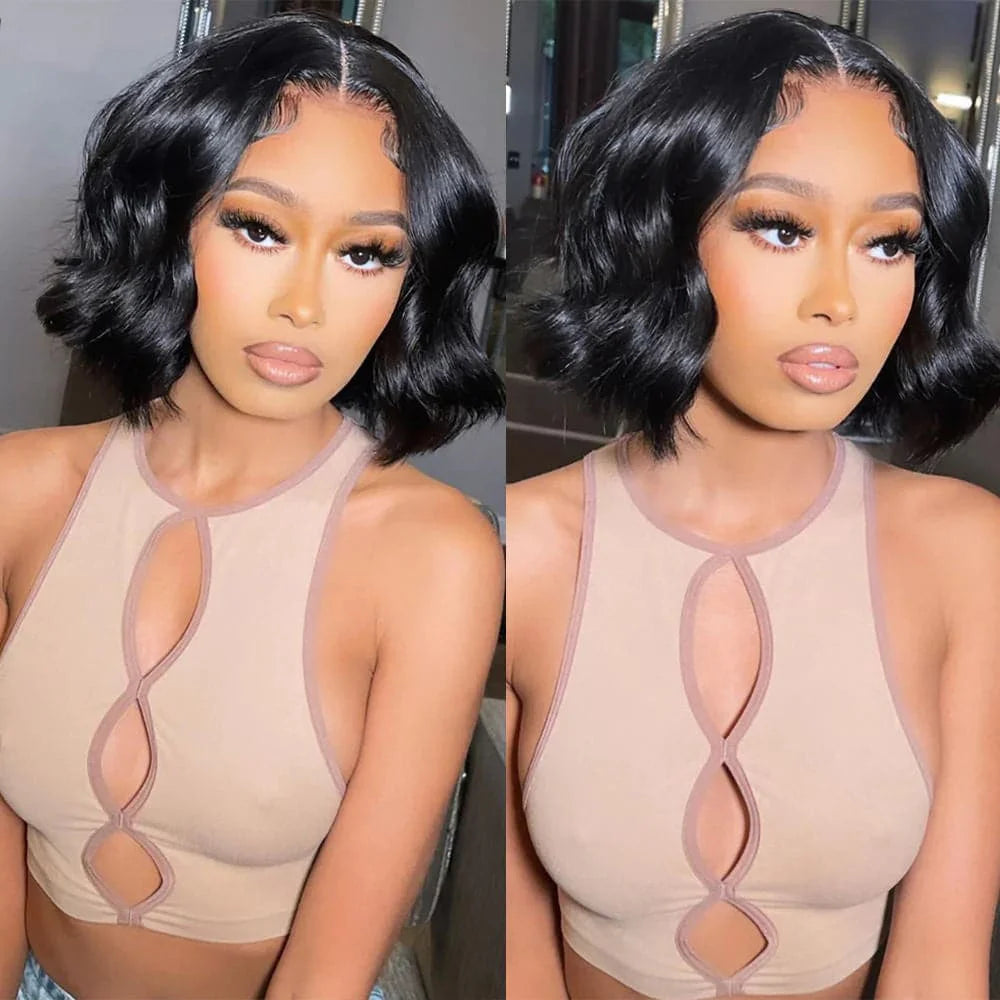Double Drawn Short  Glueless Vietnamese wigs