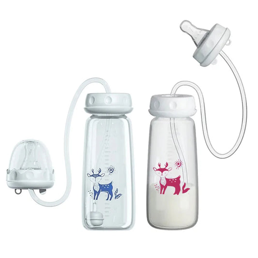 3 Month+ Hands Free Baby Feeding Bottle