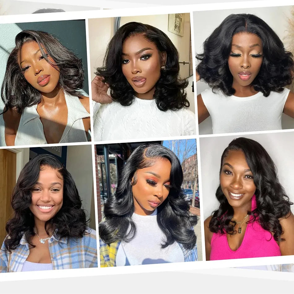 Double Drawn Short  Glueless Vietnamese wigs