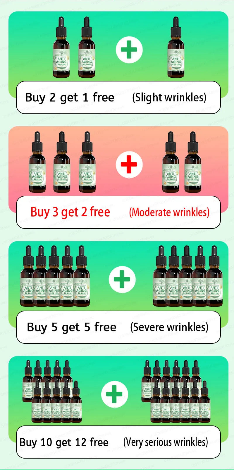 100% wrinkles disappear Serum