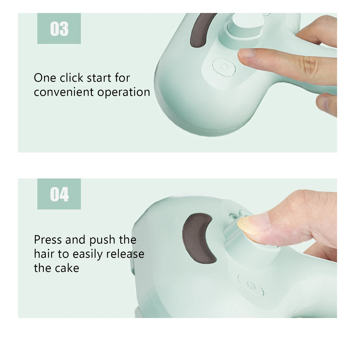 Dog Steam Comb Pet Massage Brush