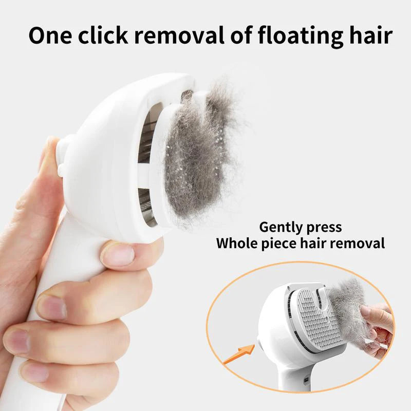 Dog Steam Comb Pet Massage Brush