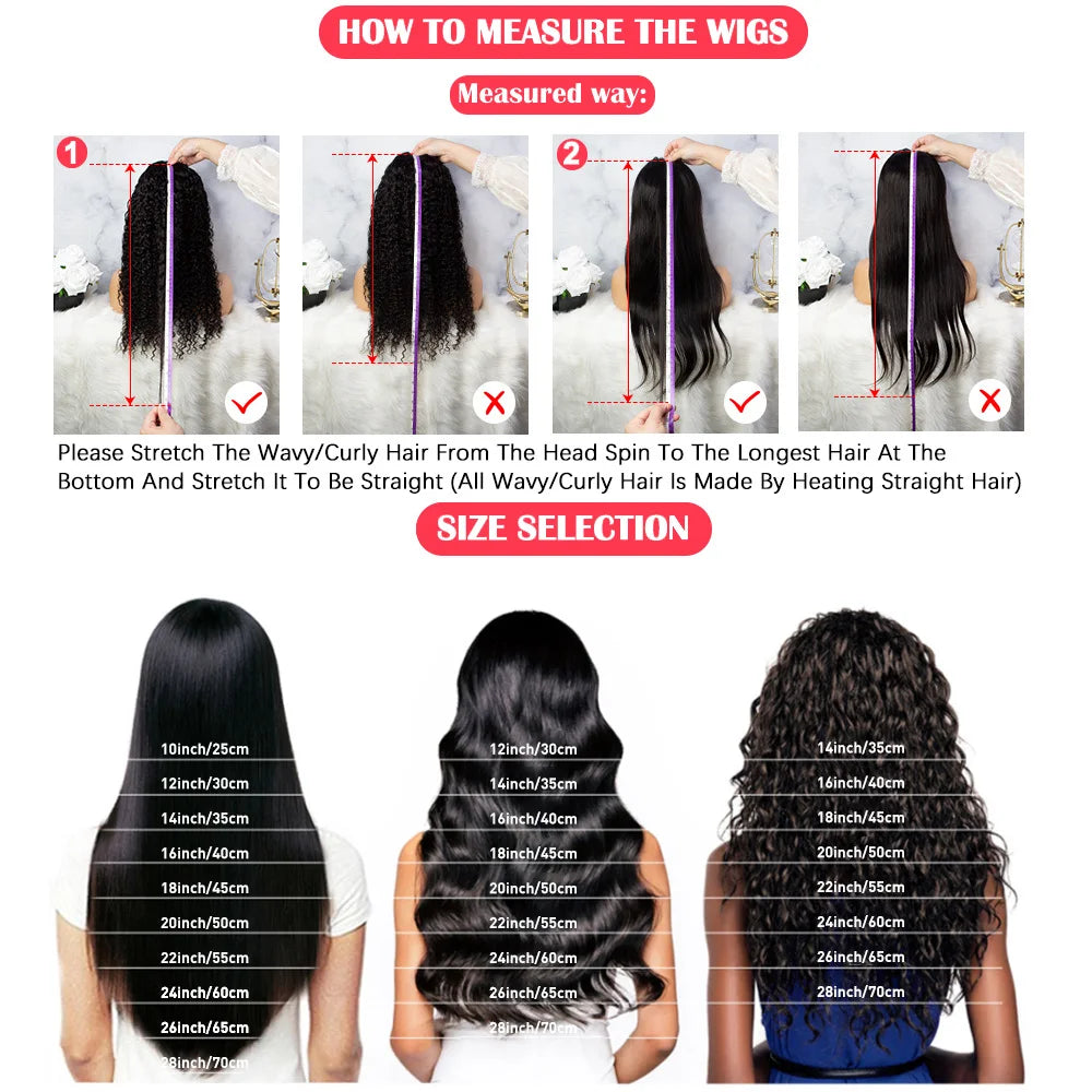Glueless Lace Front Wigs