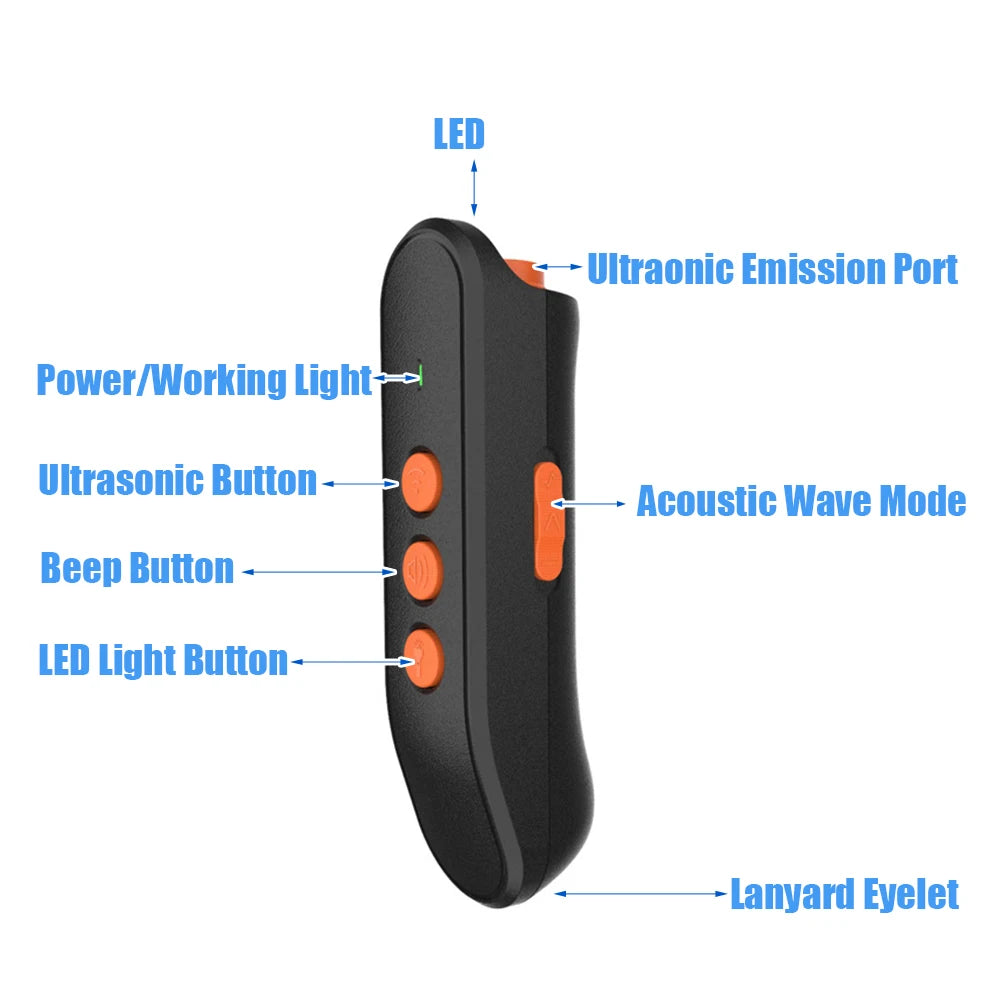Ultrasonic Dog Bark Deterrent Device