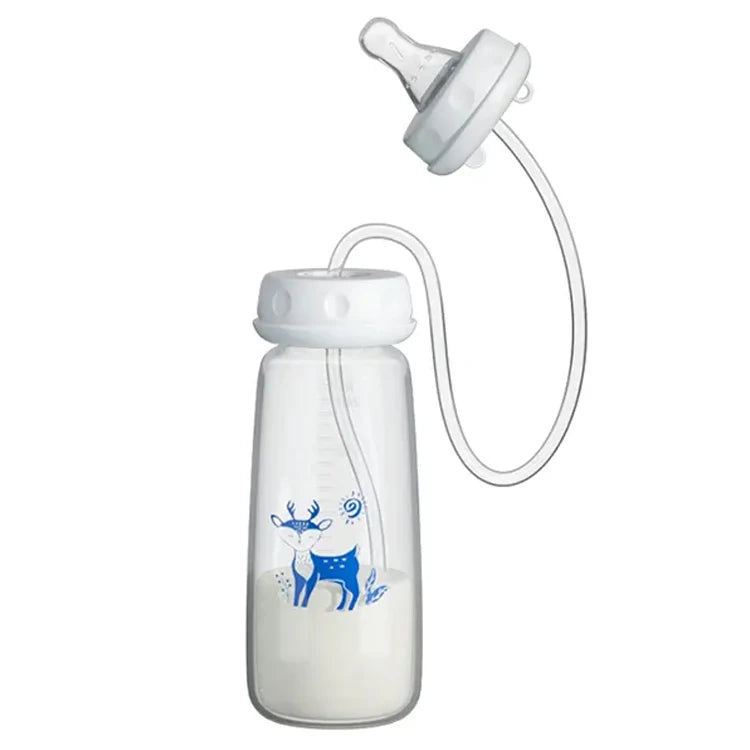 3 Month+ Hands Free Baby Feeding Bottle