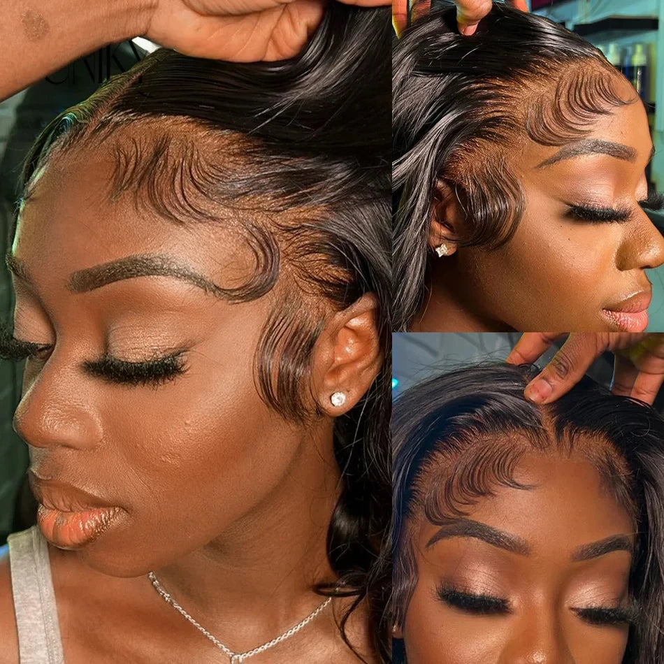 Double Drawn Short  Glueless Vietnamese wigs
