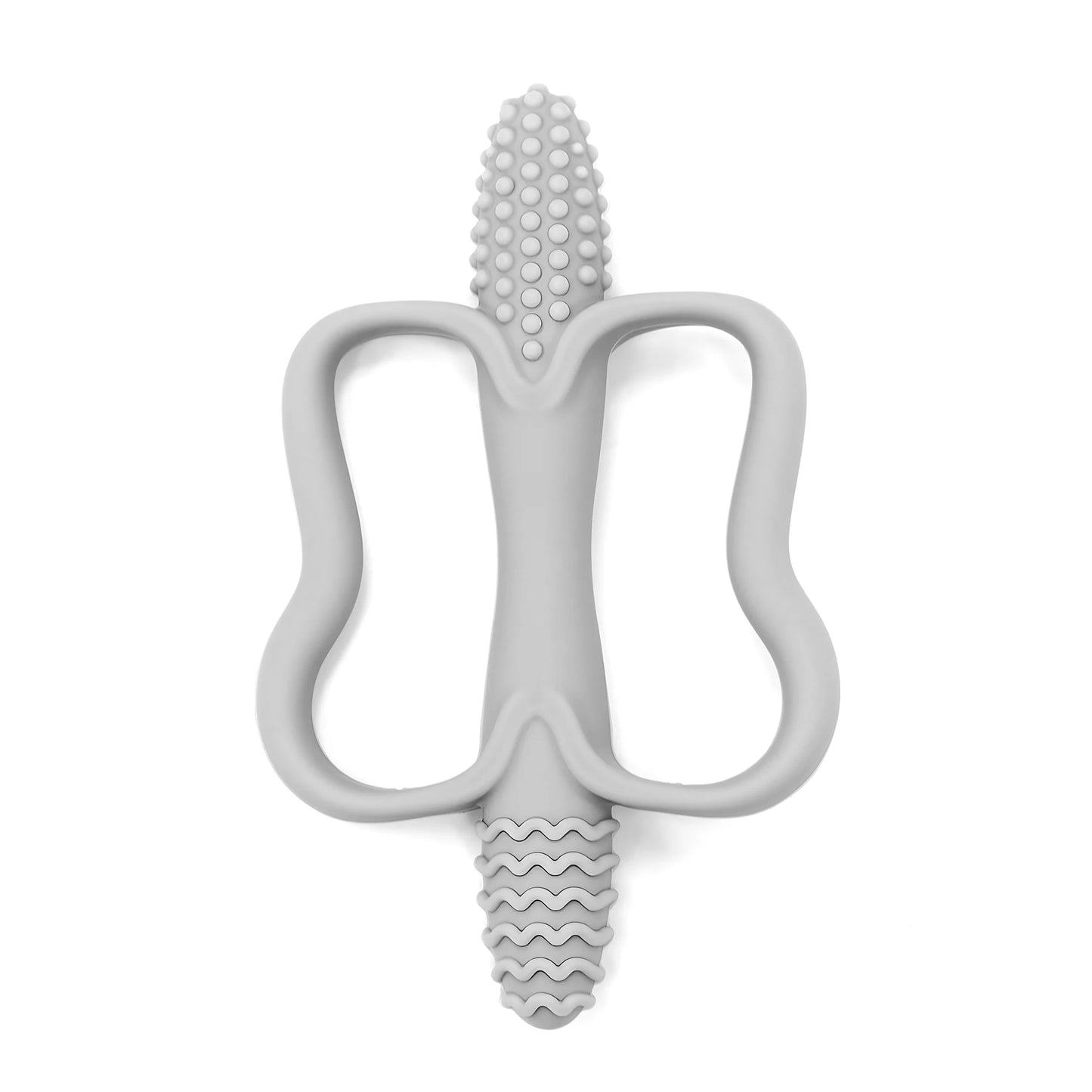 Integrated Silicone Teething Stick with Handle